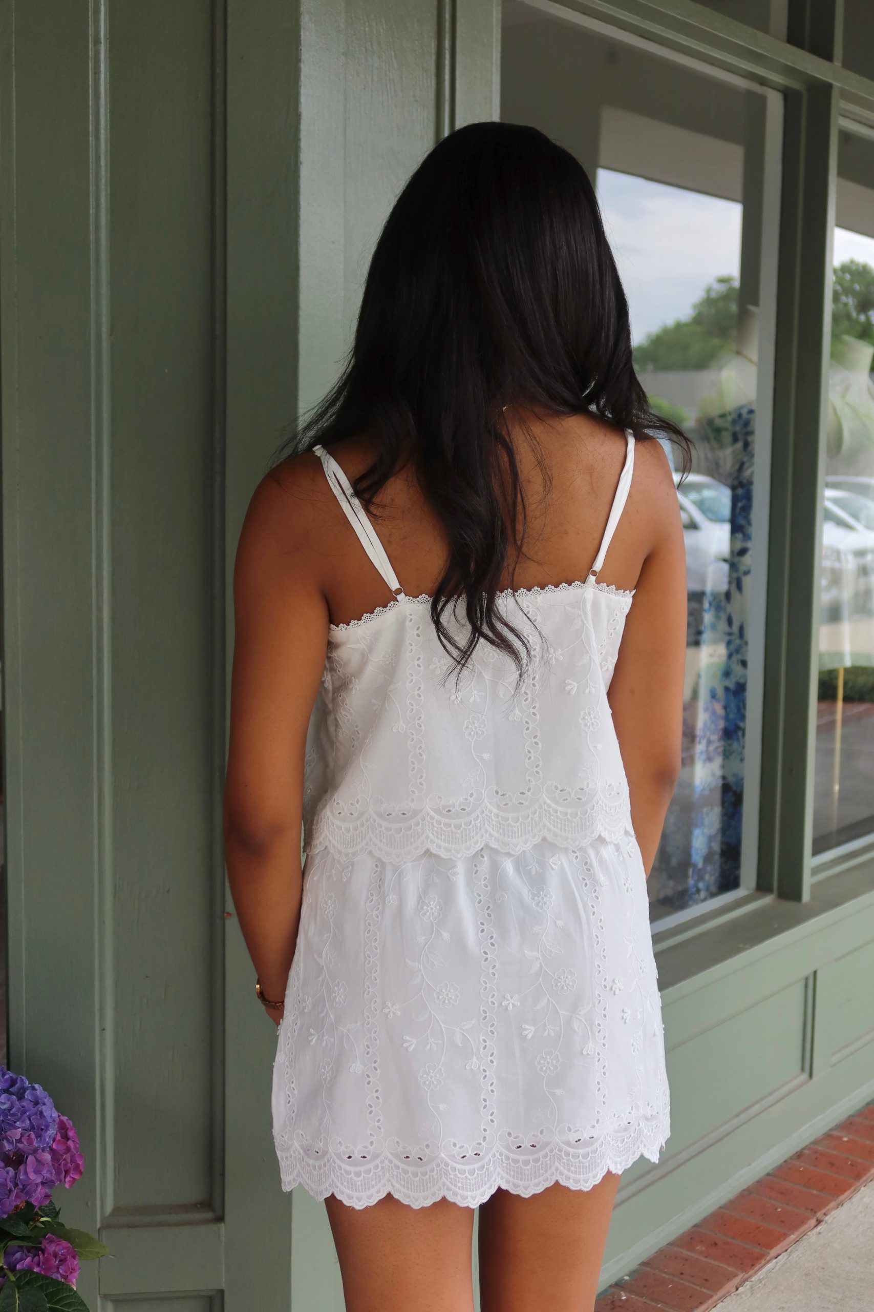 Pure Romance Embroidered Eyelet Tube Top - Image 4