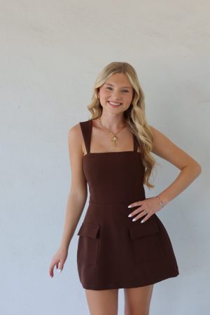 The Chocolate Tailored Mini Silhouette